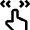 Gesture Flick Horizontal Hand Icon from Nova Line Set