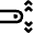 Gesture Flick Vertical Finger Icon from Nova Line Set