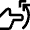 Gesture Flick Vertical Up Hand Icon from Nova Line Set
