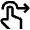Gesture Hold Swipe Horizontal Right Hand Icon from Nova Line Set