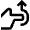 Gesture Hold Swipe Vertical Up Hand Icon from Nova Line Set