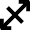 Expand Diagonal 7 Icon from Nova Solid Set