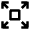 Expand Square Icon from Nova Line Set