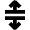 Expand Vertical 6 Icon from Nova Solid Set