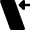 Design Tool Shear Left Icon from Nova Solid Set