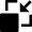 Resize Shrink Corner Icon from Nova Solid Set