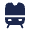 Tram Icon from Solar Bold Set