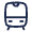 Tram Icon from Solar Linear Set