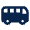 Bus 2 Fill Icon from Mingcute Fill Set