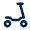 Scooter Line Icon from Mingcute Line Set