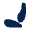 Seat Fill Icon from Mingcute Fill Set