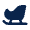 Sleigh Fill Icon from Mingcute Fill Set