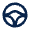 Steering Wheel Line Icon from Mingcute Line Set