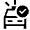 Ambulance Icon from Sharp Line - Material Symbols Set