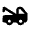 Auto Towing Fill Icon from Rounded Fill - Material Pro Set