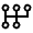 Auto Transmission Icon from Sharp Line - Material Symbols Set