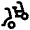 Bike Scooter Icon from Rounded Line - Material Pro Set