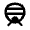 Bullet Train Icon from Rounded Line - Material Pro Set