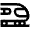 Bullet Train Icon from Atlas Line Set