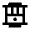 Cable Car Icon from Outlined Line - Material Pro Set
