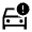 Car Crash Icon from Sharp Line - Material Symbols Set