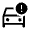 Car Crash Icon from Outlined Line - Material Symbols Set