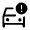 Car Crash Icon from Rounded Line - Material Symbols Set