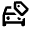 Car Tag Icon from Material Pro Line Set