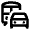 Commute Icon from Rounded Line - Material Pro Set
