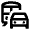 Commute Icon from Outlined Line - Material Pro Set