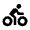 Directions Bike Icon from Sharp Line - Material Pro Set