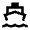 Directions Boat Icon from Sharp Line - Material Pro Set