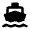Directions Boat Fill Icon from Rounded Fill - Material Pro Set