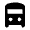 Directions Bus Fill Icon from Rounded Fill - Material Pro Set