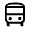 Directions Bus Icon from Sharp Line - Material Symbols Set