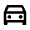 Directions Car Icon from Outlined Line - Material Pro Set