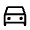 Directions Car Icon from Rounded Line - Material Symbols Set