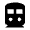 Directions Subway Fill Icon from Outlined Fill - Material Pro Set