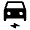 Electric Car Fill Icon from Rounded Fill - Material Symbols Set