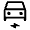 Electric Car Icon from Rounded Line - Material Symbols Set