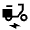 Electric Moped Fill Icon from Sharp Fill - Material Symbols Set