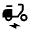 Electric Moped Fill Icon from Outlined Fill - Material Symbols Set