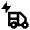 Electric Rickshaw Icon from Sharp Line - Material Pro Set
