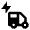 Electric Rickshaw Fill Icon from Outlined Fill - Material Pro Set