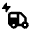 Electric Rickshaw Fill Icon from Rounded Fill - Material Pro Set