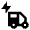 Electric Rickshaw Fill Icon from Sharp Fill - Material Pro Set