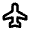 Flight Icon from Outlined Line - Material Pro Free Set