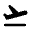 Flight Takeoff Icon from Rounded Line - Material Pro Set