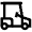 Golf Cart Icon from Atlas Line Set
