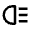 Headlight High Icon from Outlined Line - Material Pro Set